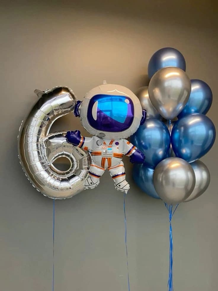 Birthday Number Helium Balloon