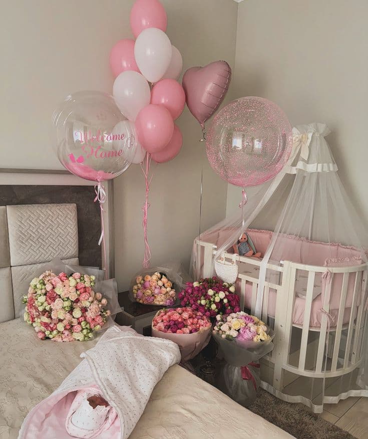 Welcome Home Baby Room